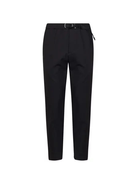 Cu centură pantaloni White Sand conici alb