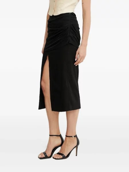 Fustă midi Pinko până la genunchi negru