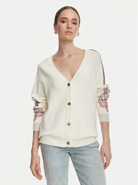 Liu Jo Sport Cardigan Crem alb