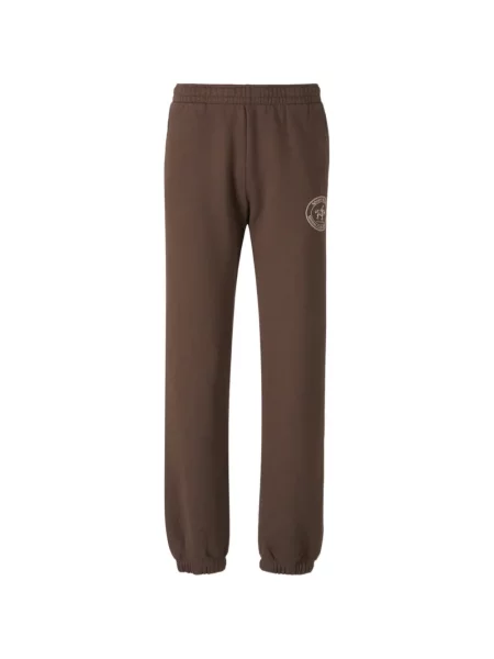 Pantaloni Sporty & Rich cu imagine alergare maro