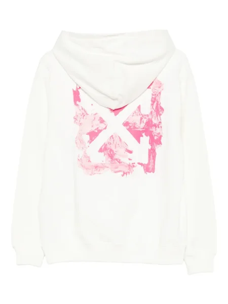 Bluza z kapturem dziecięca Off-white biała