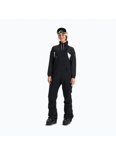 Pantaloni de snowboard pentru femei ROXY Gore-Tex Stretch Prism Bib true black negru