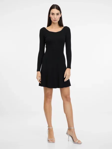 Rochie midi Orsay până la genunchi negru