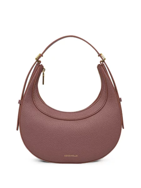 Geantă shopper Coccinelle din piele roz