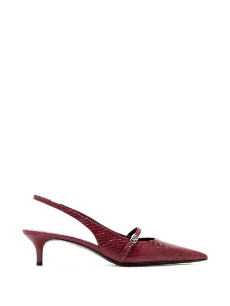 Pantofi cu toc Tory Burch roșu