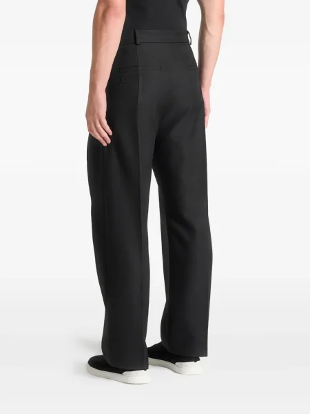 Zavinovací kalhoty Manière De Voir černé