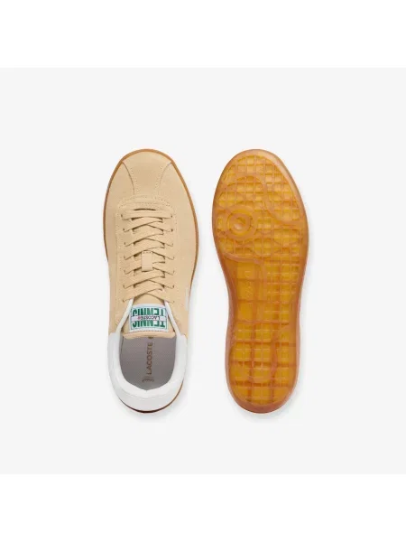 Lacoste Zamszowe Sneakersy Baseshot beżowy