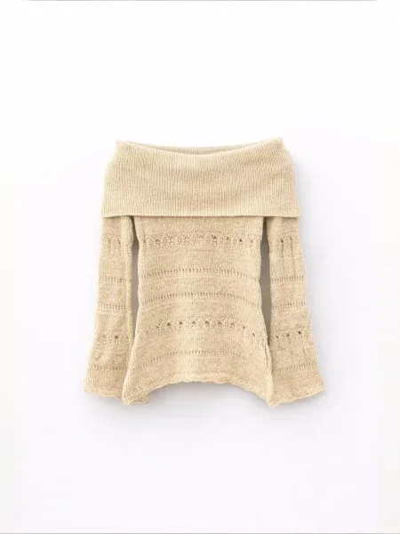 MixRay Svetr Pullover přírodní bílá