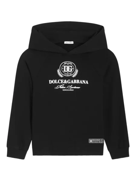 Bluza z kapturem dziecięca Dolce And Gabbana czarna