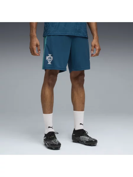 PUMA dopasowane szorty treningowe Portugalia Akcesoria S niebieski