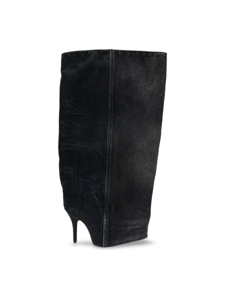 Botki Balenciaga z przetarciami szare