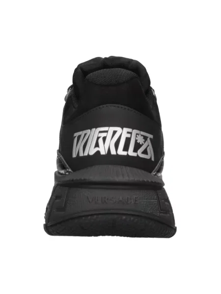 Sneakersy Versace Trigreca skórzane czarne