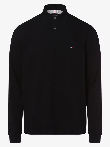 Tommy Hilfiger Koszulka Polo Z Piki Regular Fit beige beżowe