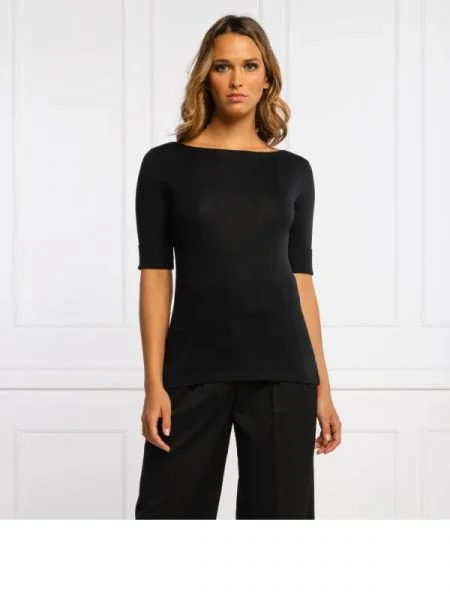 LAUREN RALPH LAUREN Blúz fekete