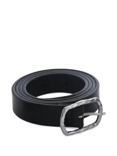 Cu centură curea Ann Demeulemeester cu cataramă negru