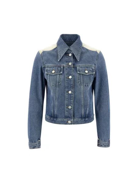 Kurtka jeansowa Givenchy niebieska