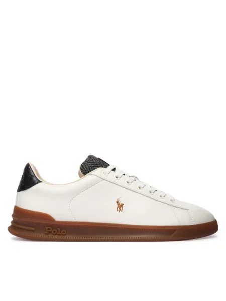 Polo Ralph Lauren Sneakers Heritage Court III Crem alb