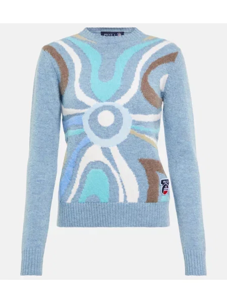 Pulover Pucci de lână albastru