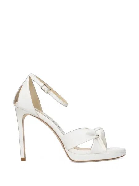 Sandale Jimmy Choo cu platformă alb