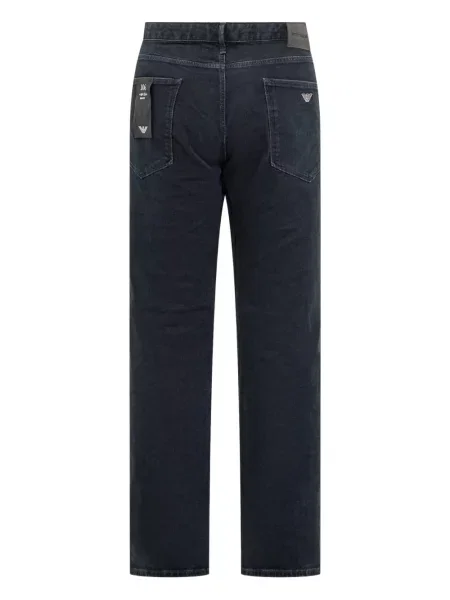 Blugi Emporio Armani cu 5 buzunare albastru