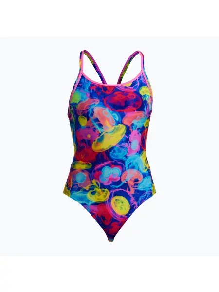 Дамски бански костюм от една част Funkita Diamond Back One Piece sting stung