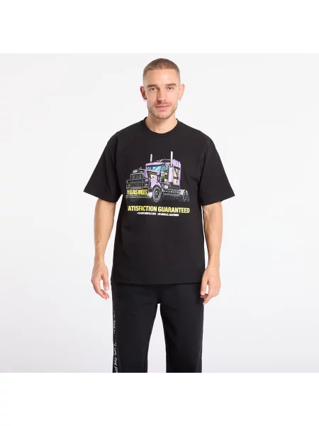 Тениска PLEASURES Big Load T-Shirt Black M черно
