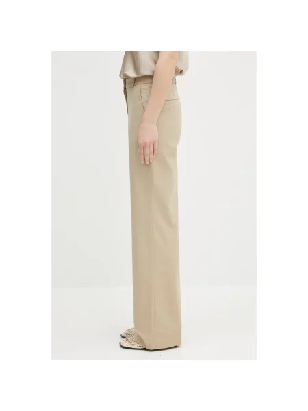 A.P.C. spodnie pantalon margaret beżowe