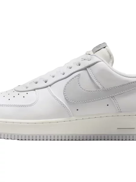 Fotbal sneakerși Nike Air Force 1 nurcă cu model floral alb