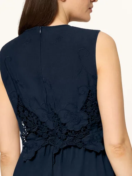 Betty Barclay Šaty S Krajkou tmavě modrá