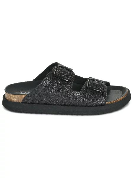 Pantofi D.franklin din piele de căprioară negru