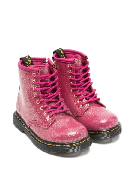 Botki dziecięce Dr. Martens różowe
