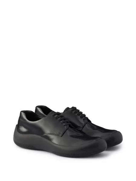 Sneakerși Prada din piele negru