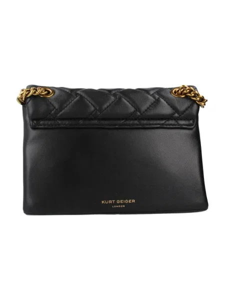 Geantă Kurt Geiger London din piele negru