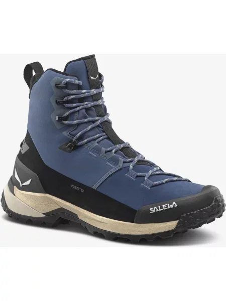 Buty Trekkingowe Salewa Puez Winter Mid Powertex Granatowy czarny