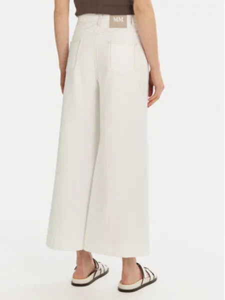 Max Mara Leisure Culotte nadrág Fausto fehér