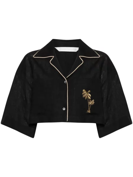 Cropp cămașă Palm Angels de in negru