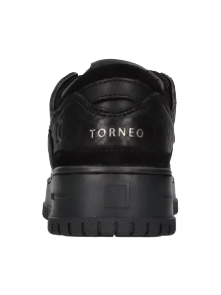 Sneakersy D.a.t.e. skórzane czarne