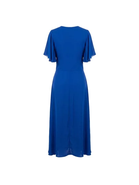 Sukienka maxi Trussardi niebieska