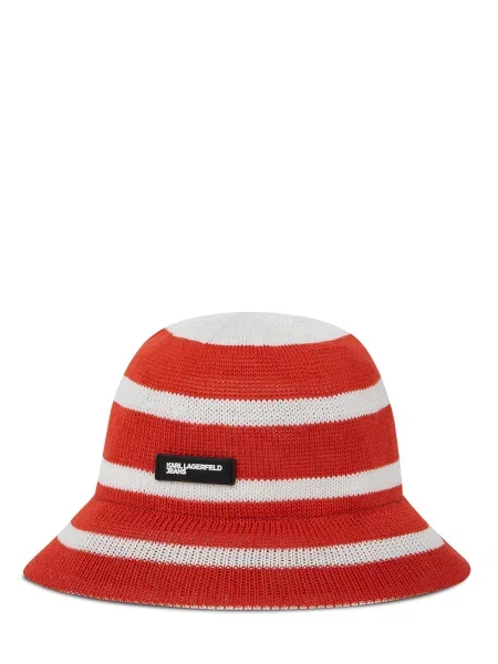 KARL LAGERFELD JEANS Pălărie roșu alb