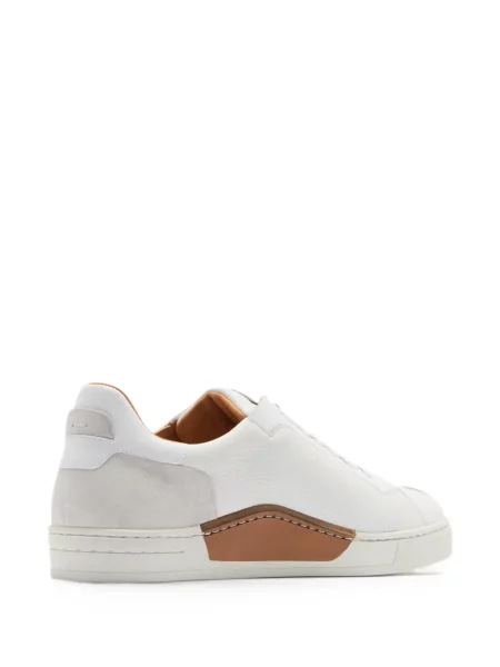 Sneakerși Magnanni din piele alb