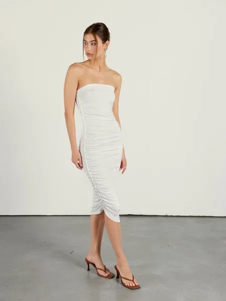 Rochie Vatkali alb