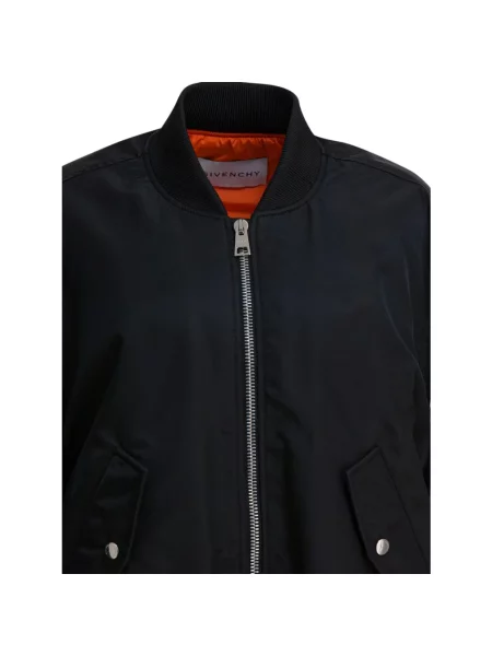 Kurtka bomber Givenchy o skróconej długości czarny