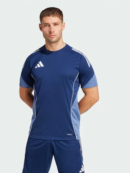 Футболка adidas Tiro перероблений синій