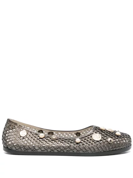 Baleríny Ancient Greek Sandals černé