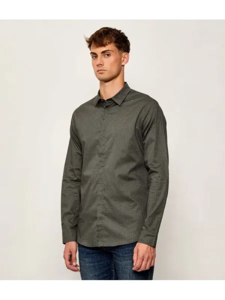 Armani Exchange Cămașă gri