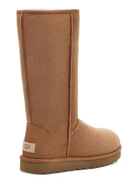 UGG śniegowce zamszowe W Classic Tall II brązowe