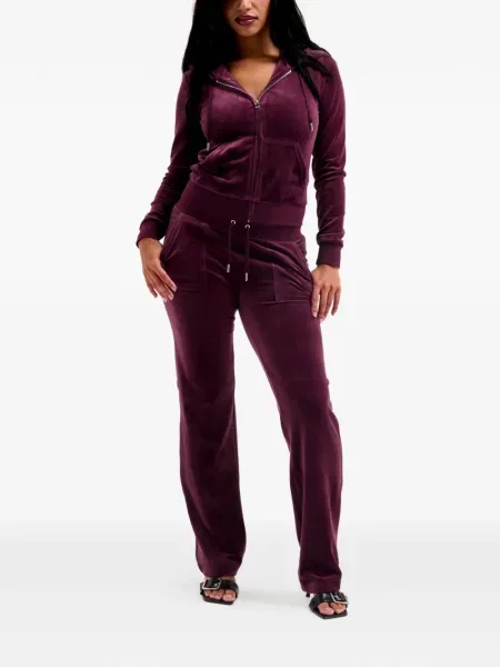 Pantaloni Juicy Couture alergare roșu