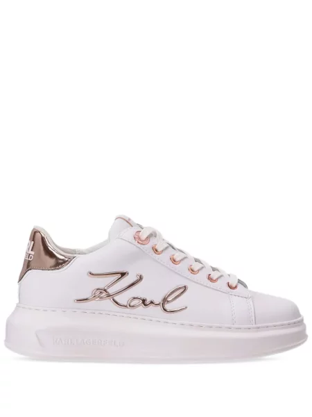 Sneakerși Karl Lagerfeld alb