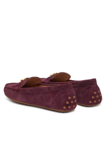 Mokasini LAUREN RALPH LAUREN Barnsbury Bordo rdeča