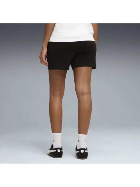 PUMA szorty Essentials Script 5" z wysokim stanem Akcesoria S czarny